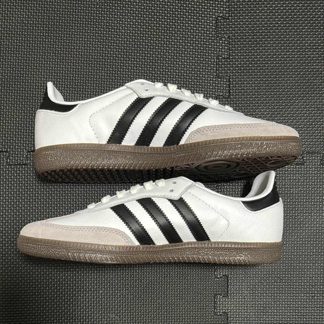 adidas Samba OG "Cloud White/Core Black/Clear Granite"