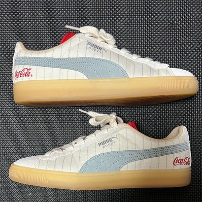 Coca Cola × Puma Suede "White/Green/Red/Silver"