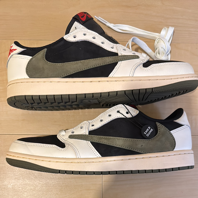 Travis Scott × Nike Women's Air Jordan 1 Low OG "Medium Olive"