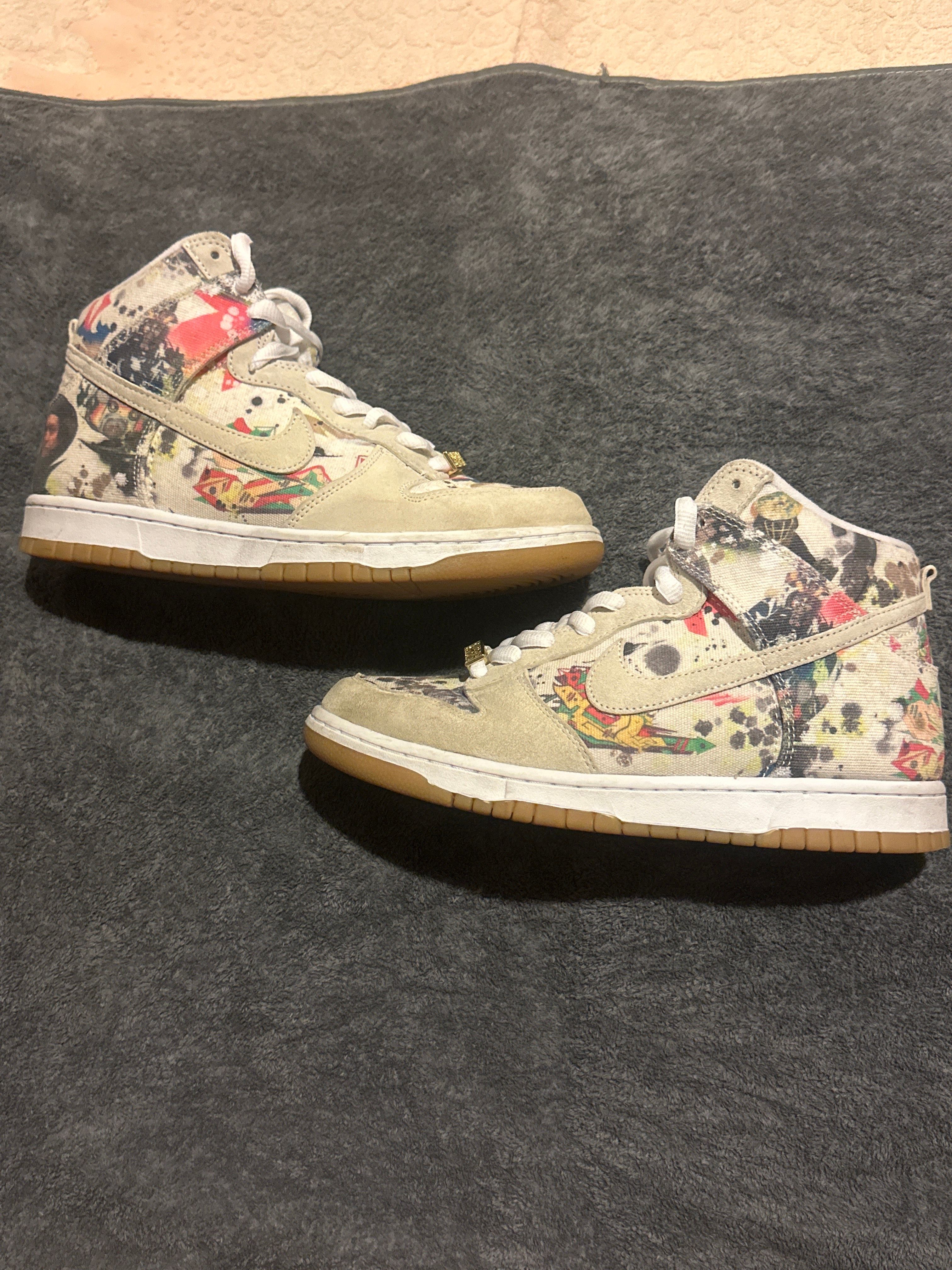 Supreme × Nike SB Dunk High "Rammellzee"