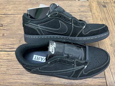 Travis Scott × Nike Air Jordan 1 Low OG SP "Black Phantom"