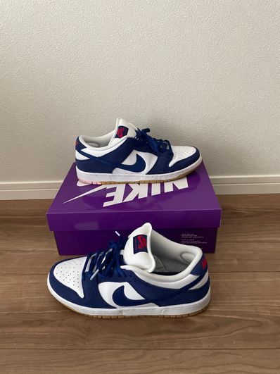 Nike SB Dunk Low "Los Angeles Dodgers/Deep Royal Blue"