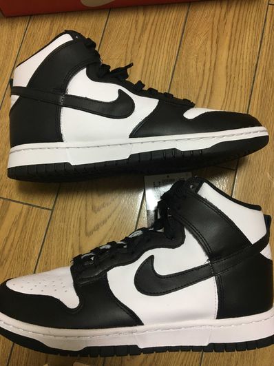 Nike Women's Dunk High "Black and White"