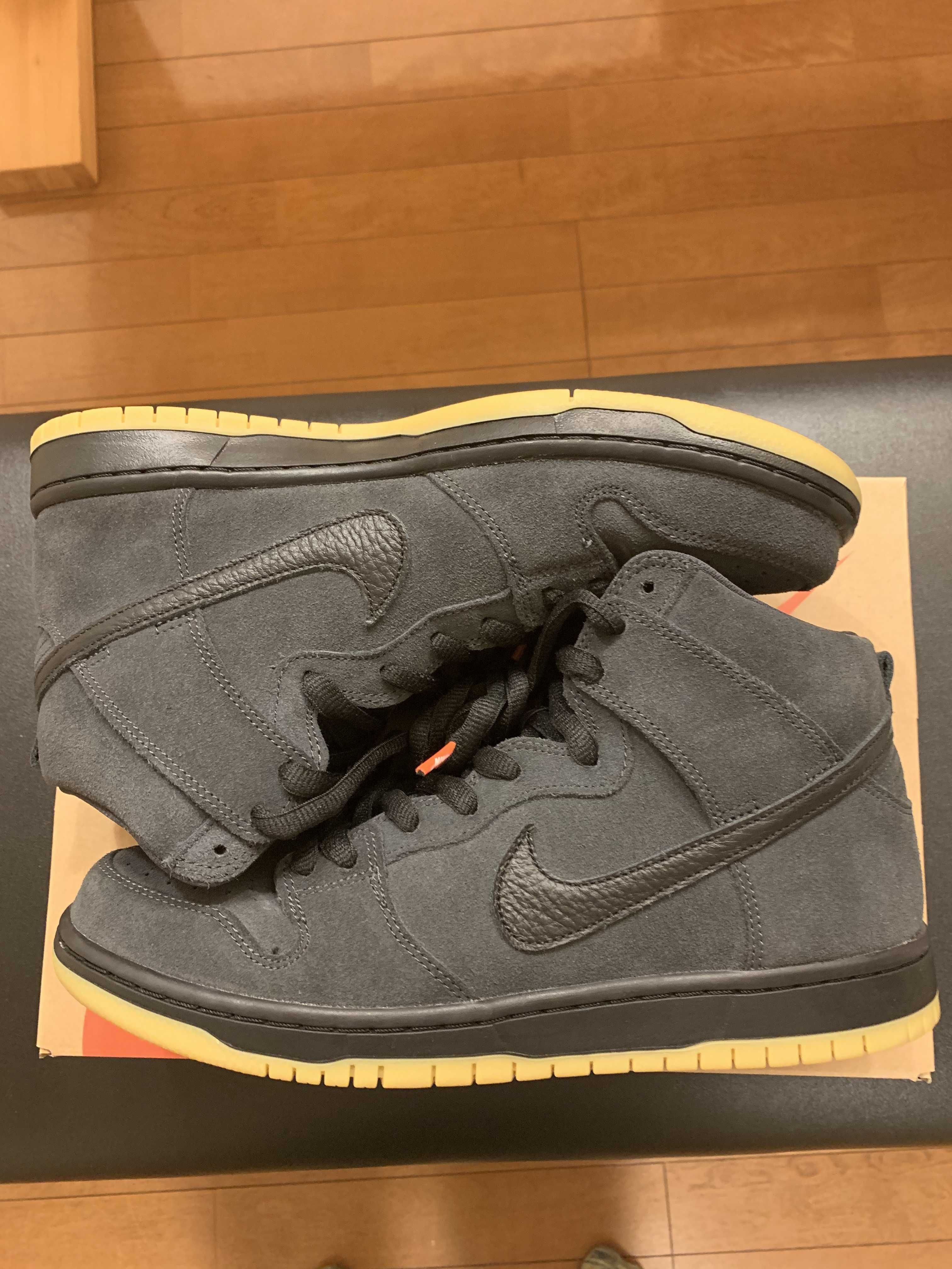 Nike SB Dunk High Orange Label "Dark Grey" 