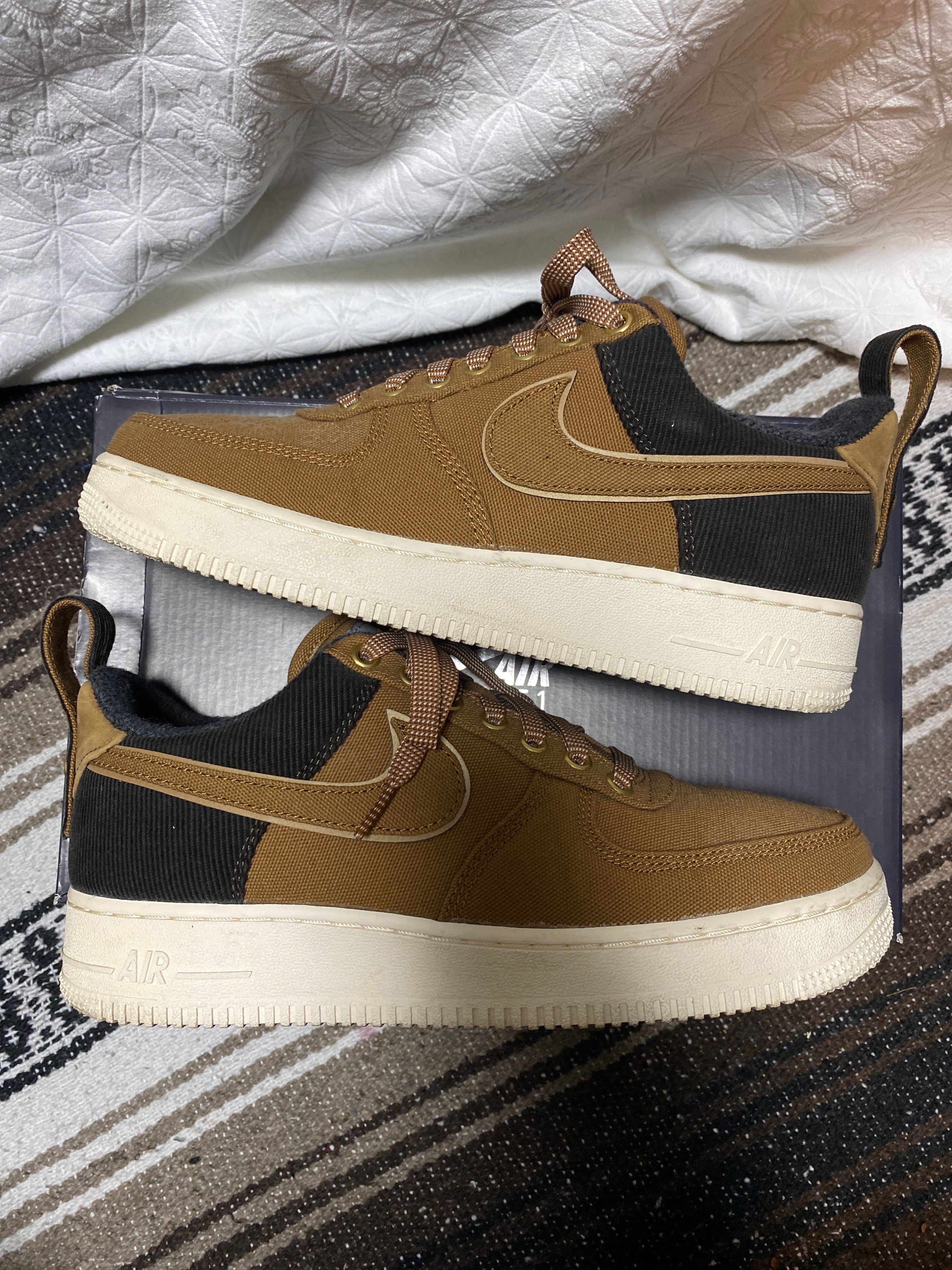 Carhartt WIP × Nike Air Force 1 Low "Ale Brown"