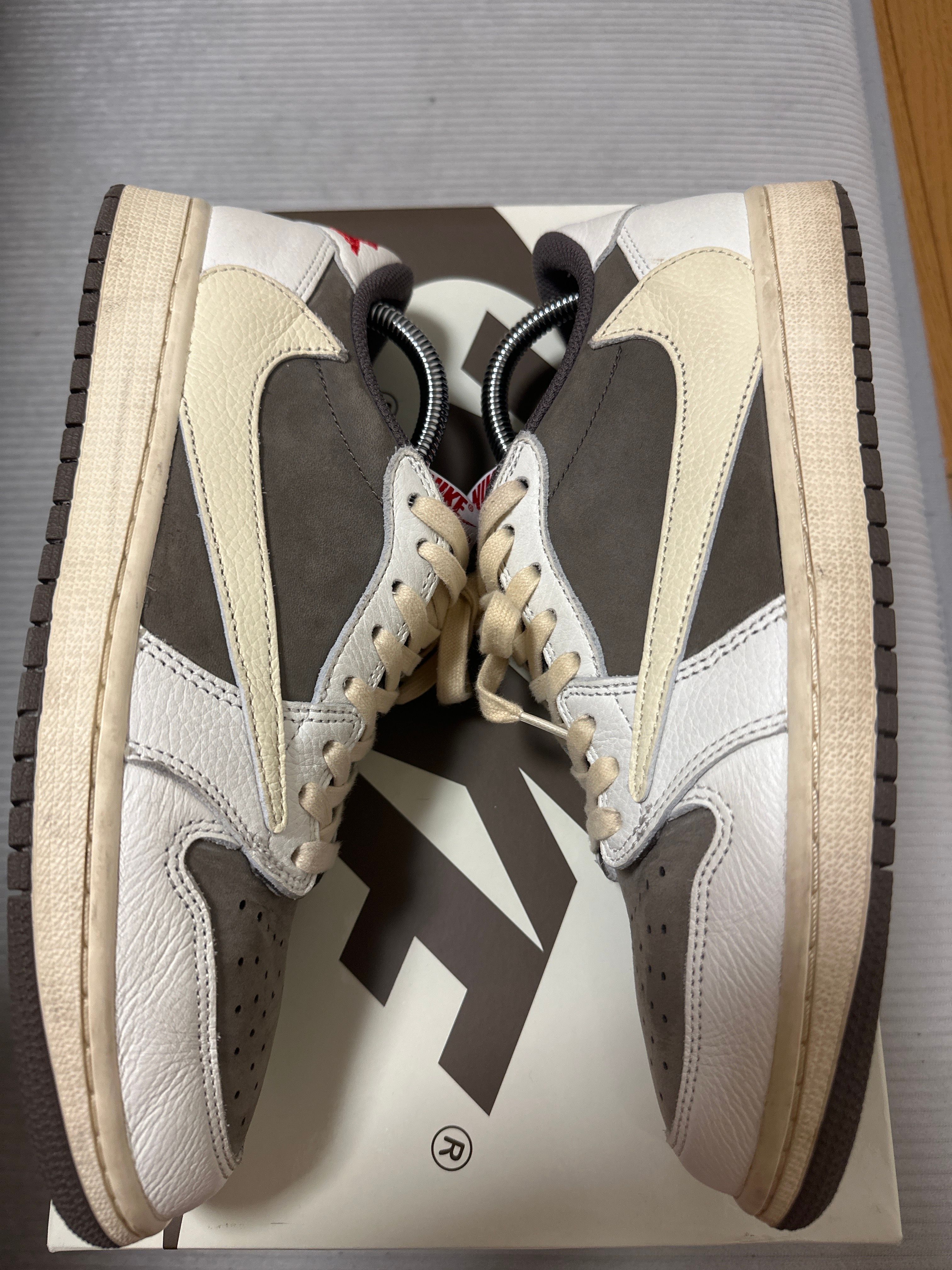 Travis Scott × Nike Air Jordan 1 Low OG SP "Reverse Mocha/Sail and Ridgerock"