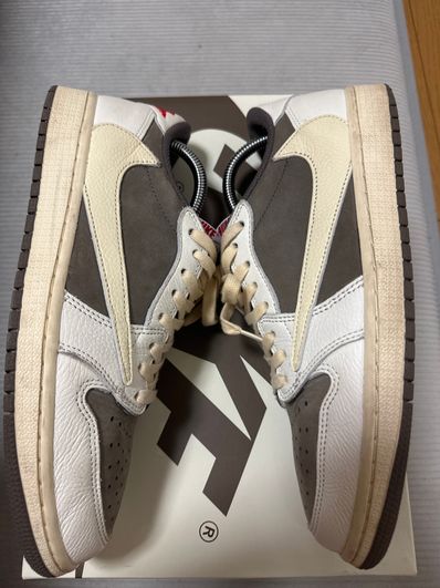 Travis Scott × Nike Air Jordan 1 Low OG SP "Reverse Mocha/Sail and Ridgerock"