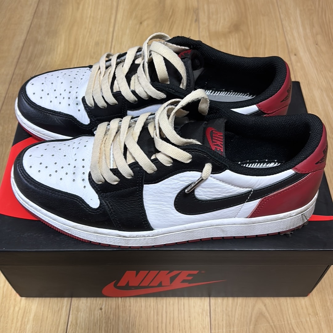 Nike Air Jordan 1 Retro Low OG "Black Toe"