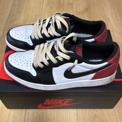 Nike Air Jordan 1 Retro Low OG "Black Toe"