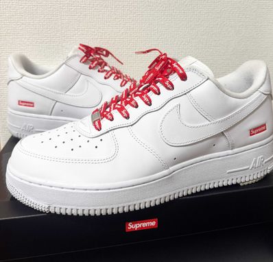 Supreme × Nike Air Force 1 Low "White"