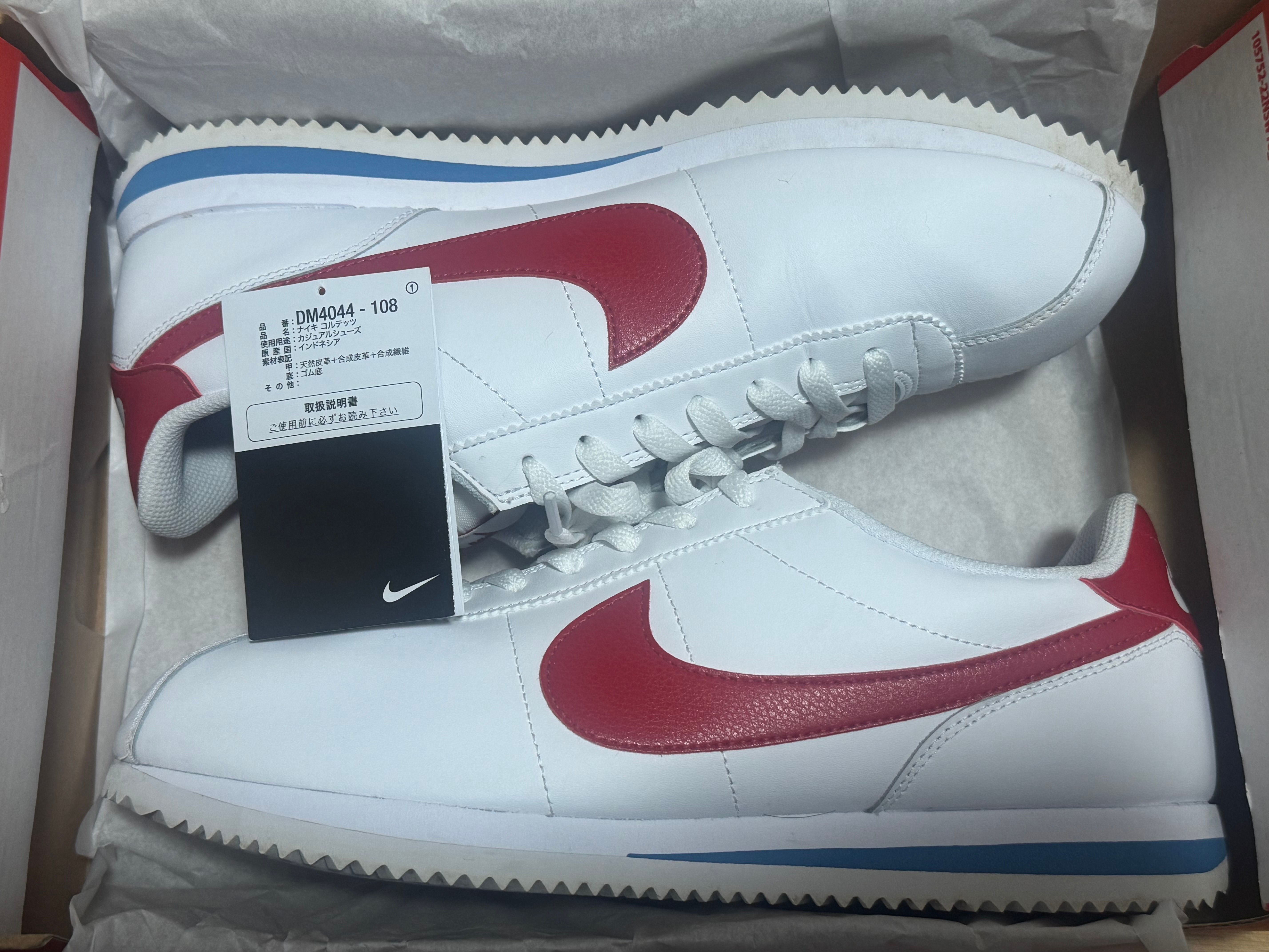 Nike Cortez "White/Varsity Red"