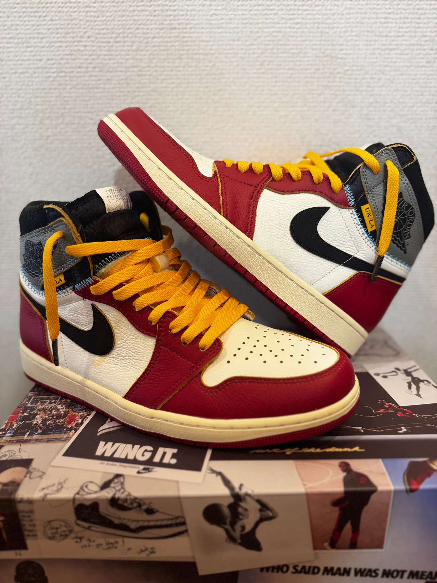 UNION × Nike Air Jordan 1 Retro High OG "Chicago/Shadow"