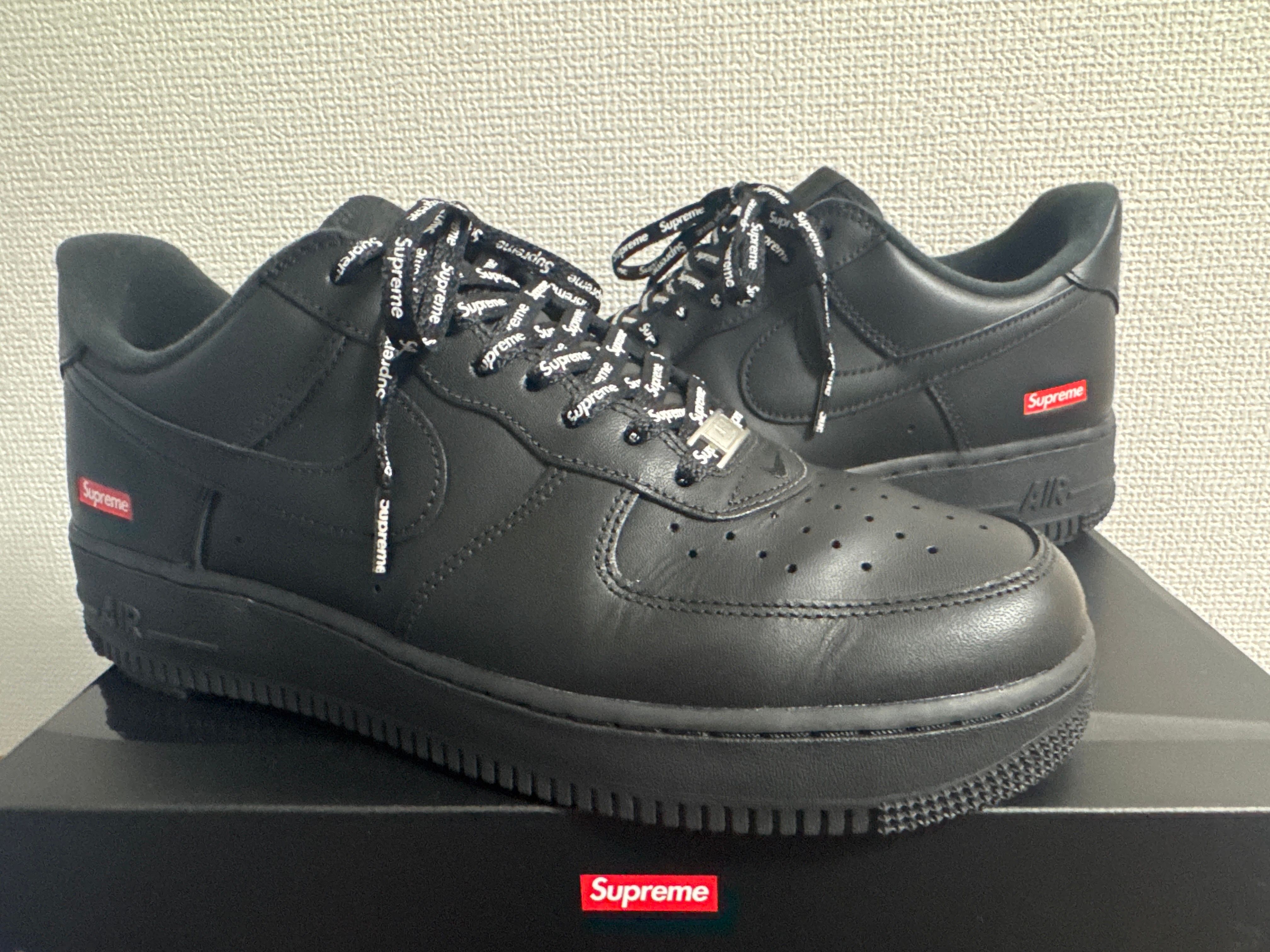 Supreme × Nike Air Force 1 Low "Black"