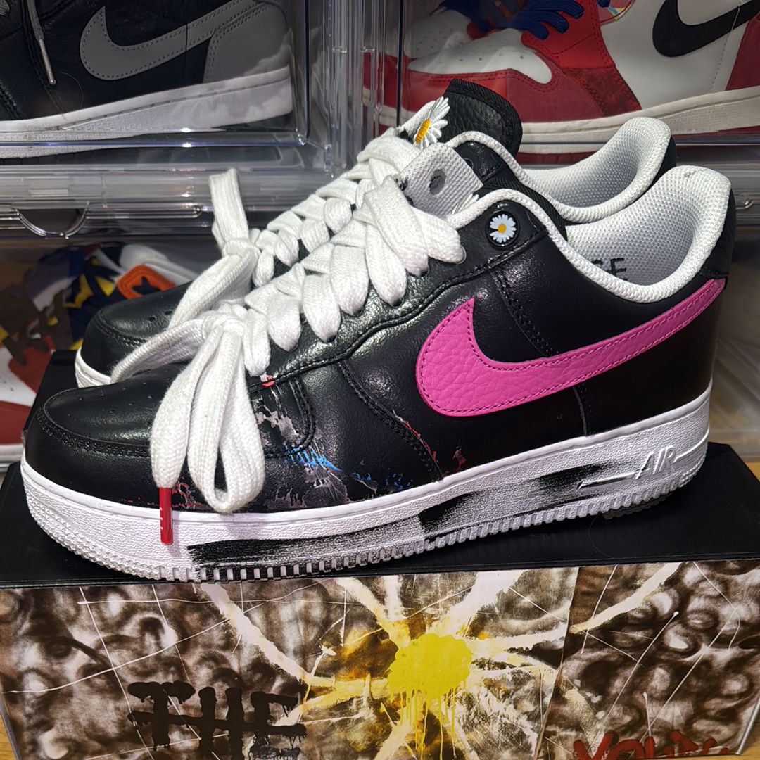 PEACEMINUSONE × Nike Air Force 1 Low '07 Para-Noise 3.0 "Black and Multi-Color" / G-DRAGON