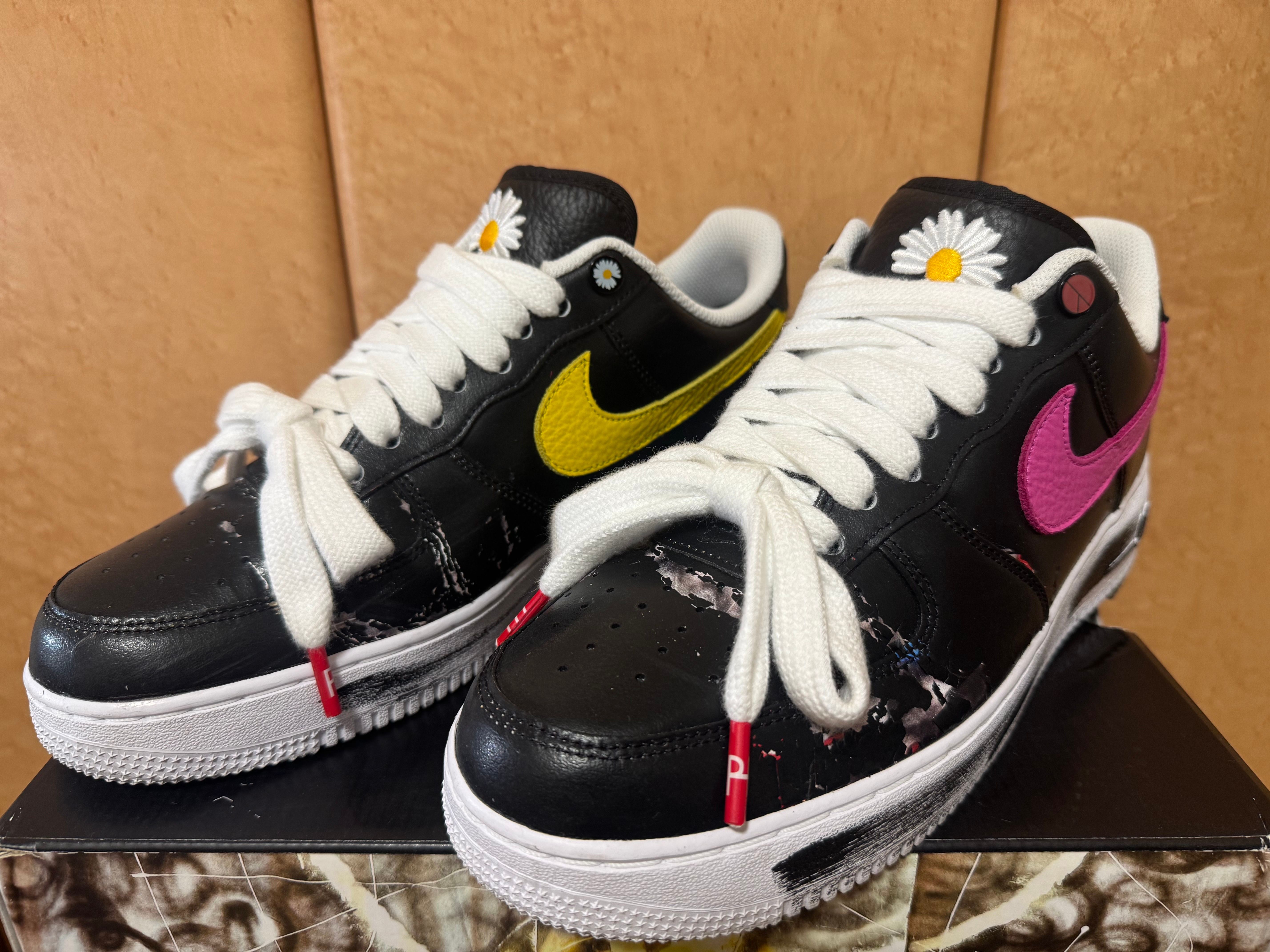 PEACEMINUSONE × Nike Air Force 1 Low '07 Para-Noise 3.0 "Black and Multi-Color" / G-DRAGON