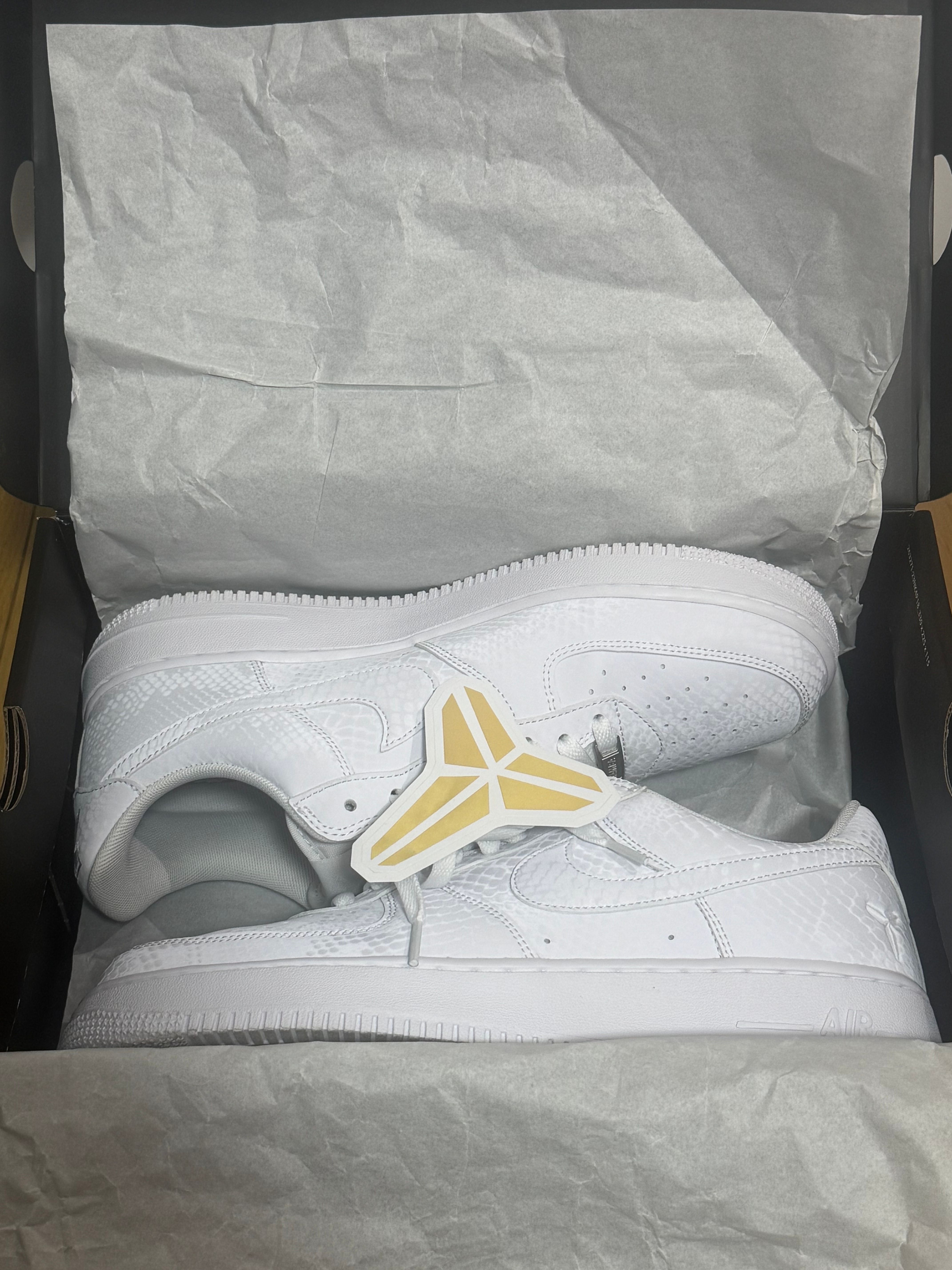 Kobe Bryant × Nike Air Force 1 Low "White"