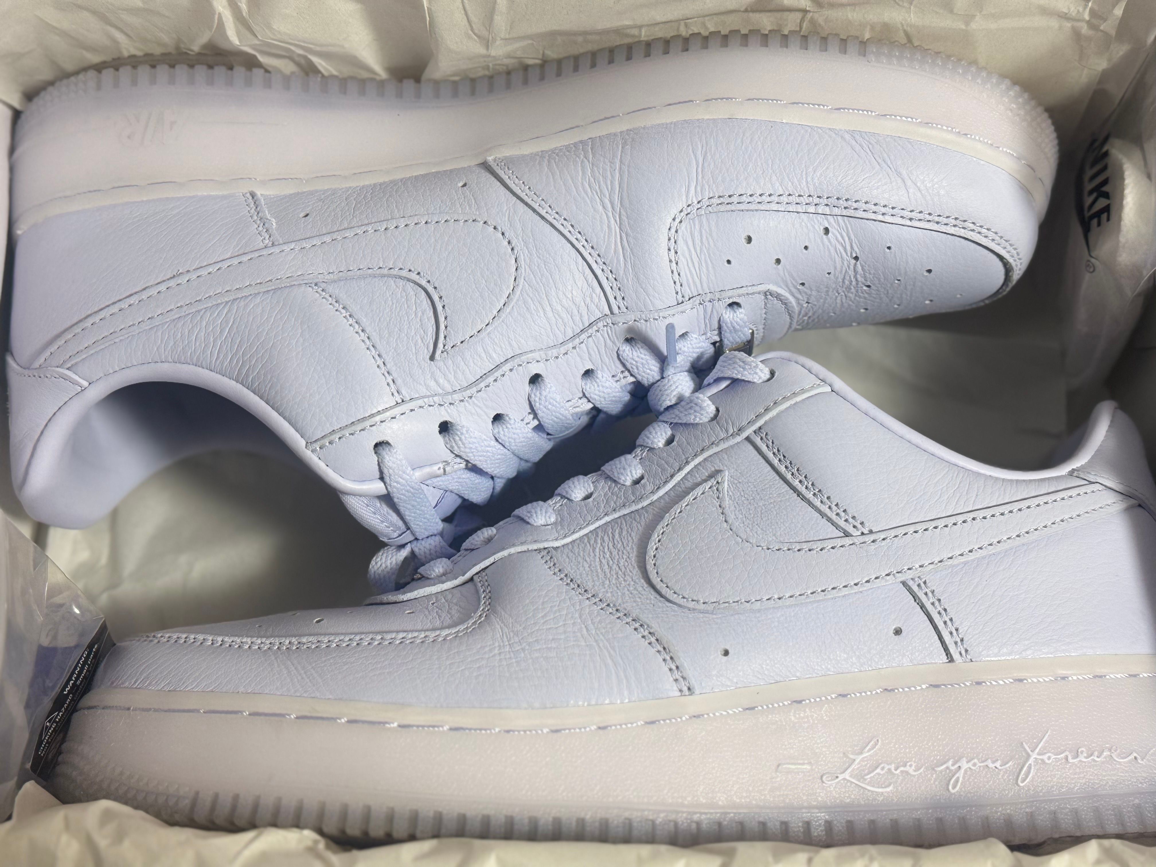 Drake NOCTA × Nike Air Force 1 Low SP "Palest Purple"