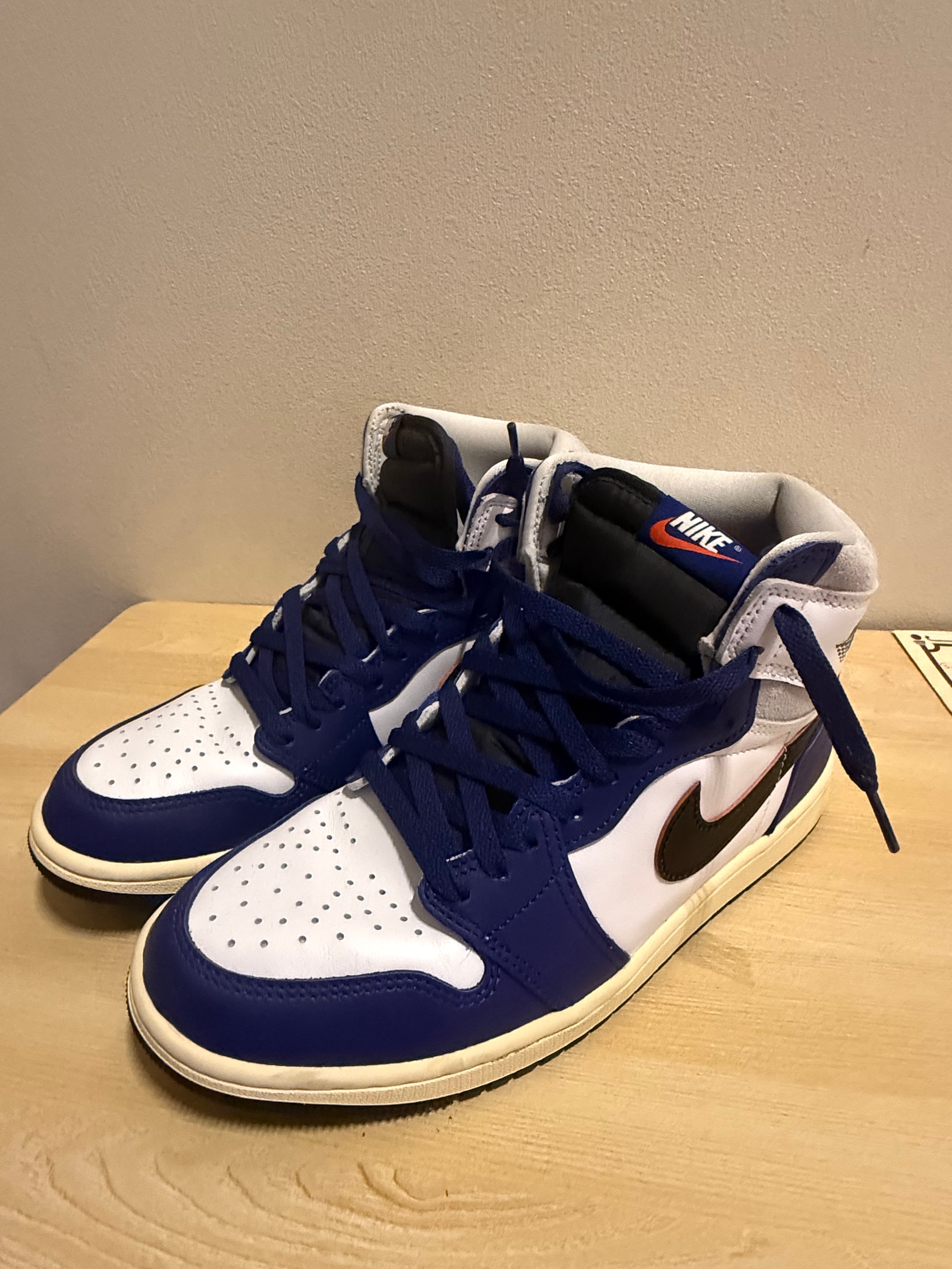 Nike Air Jordan 1 High OG Rare Air "Deep Royal Blue"