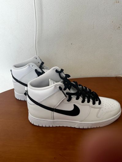 Nike Dunk High Retro "Black/White"