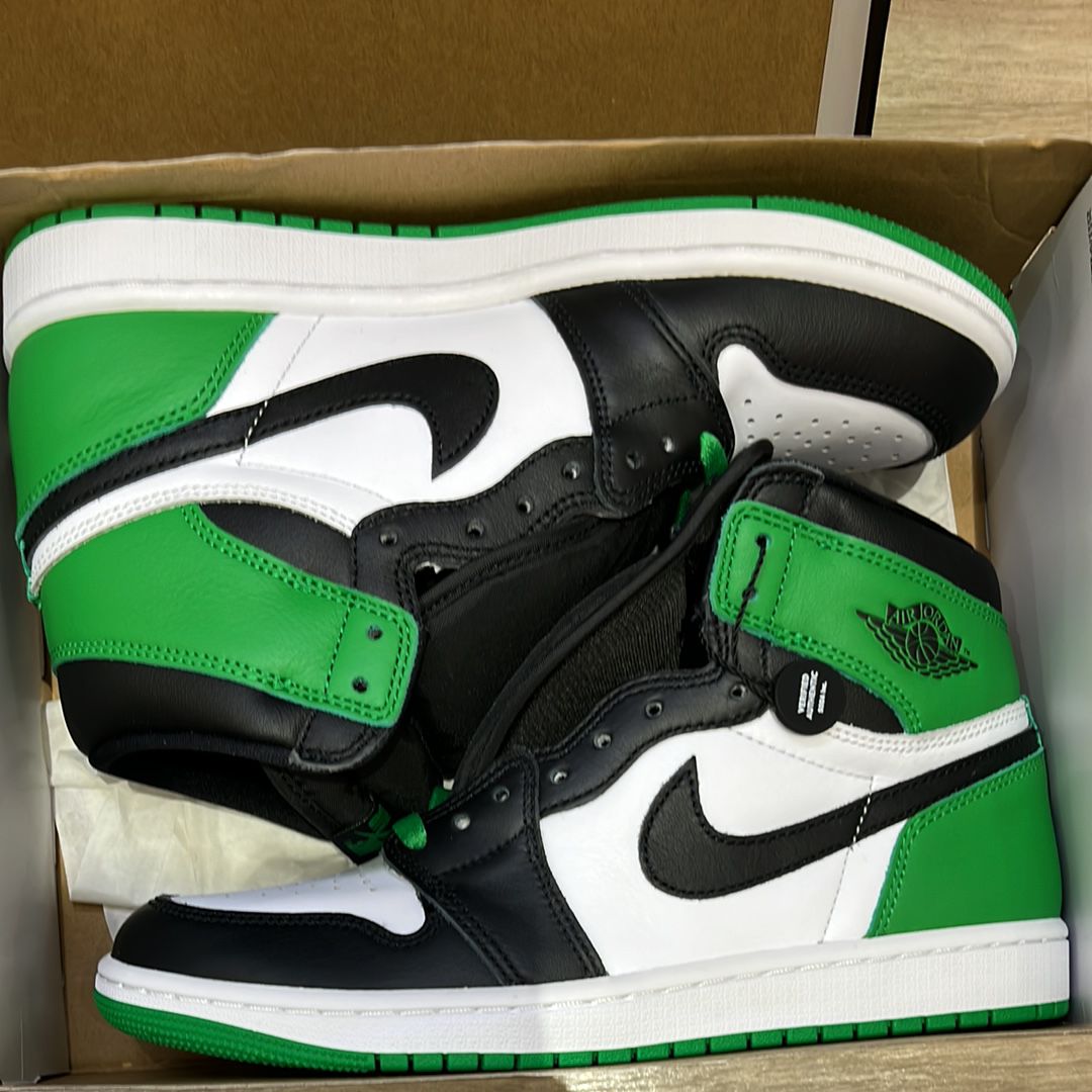 Nike Air Jordan 1 Retro High OG "Celtics/Black and Lucky Green" (2023)