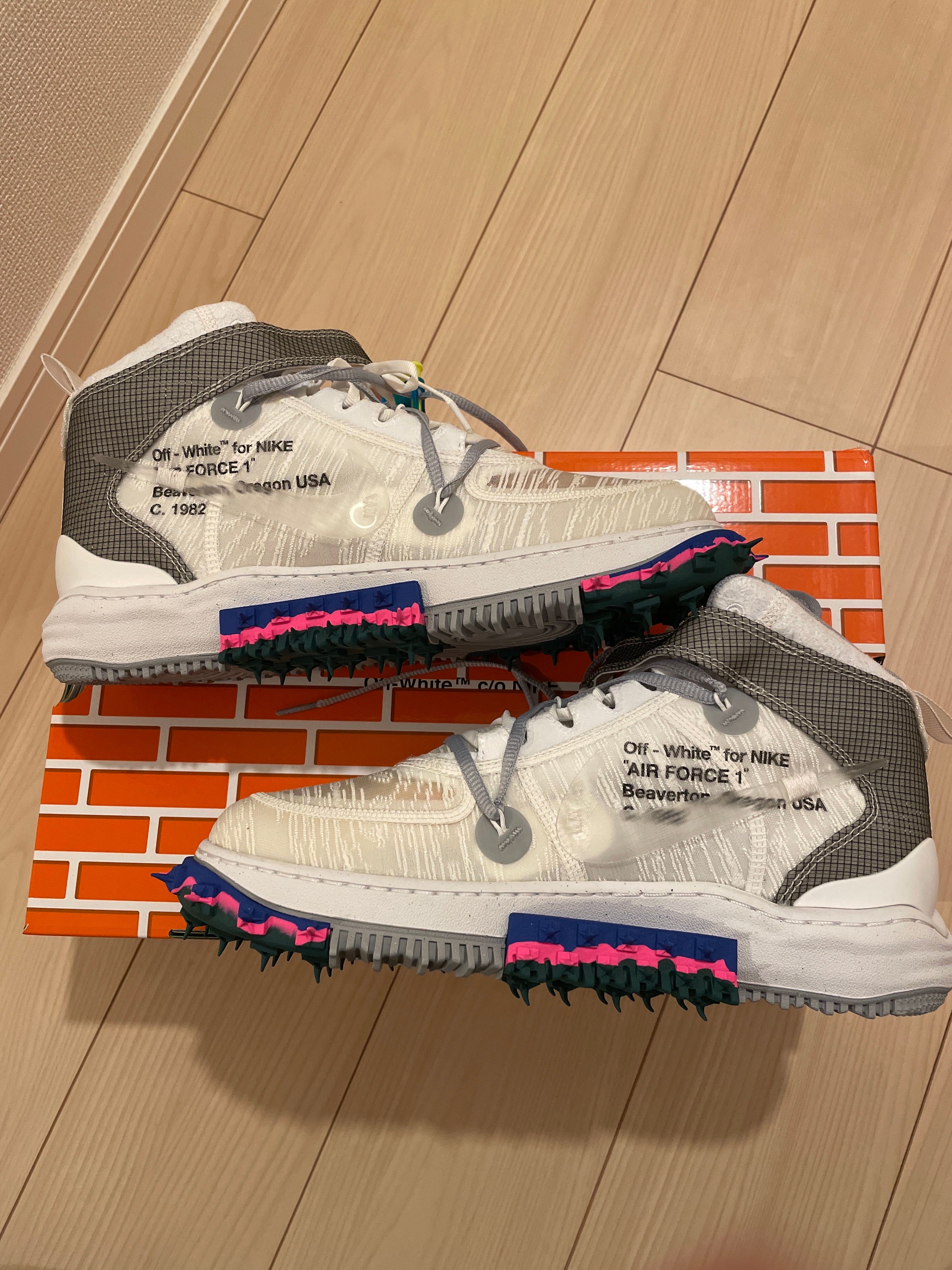 Off-White × Nike Air Force 1 Mid "White"