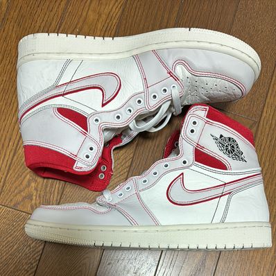 Nike Air Jordan 1 Retro High OG "Sail/University Red"