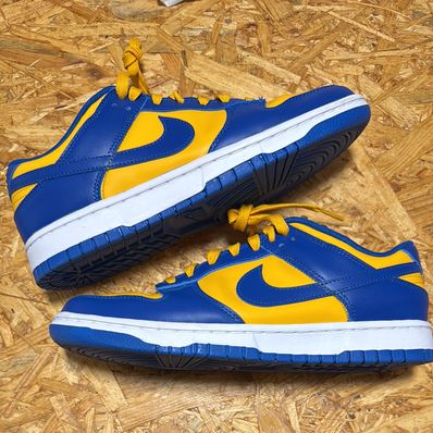 Nike Dunk Low "Blue Jay and University Gold"