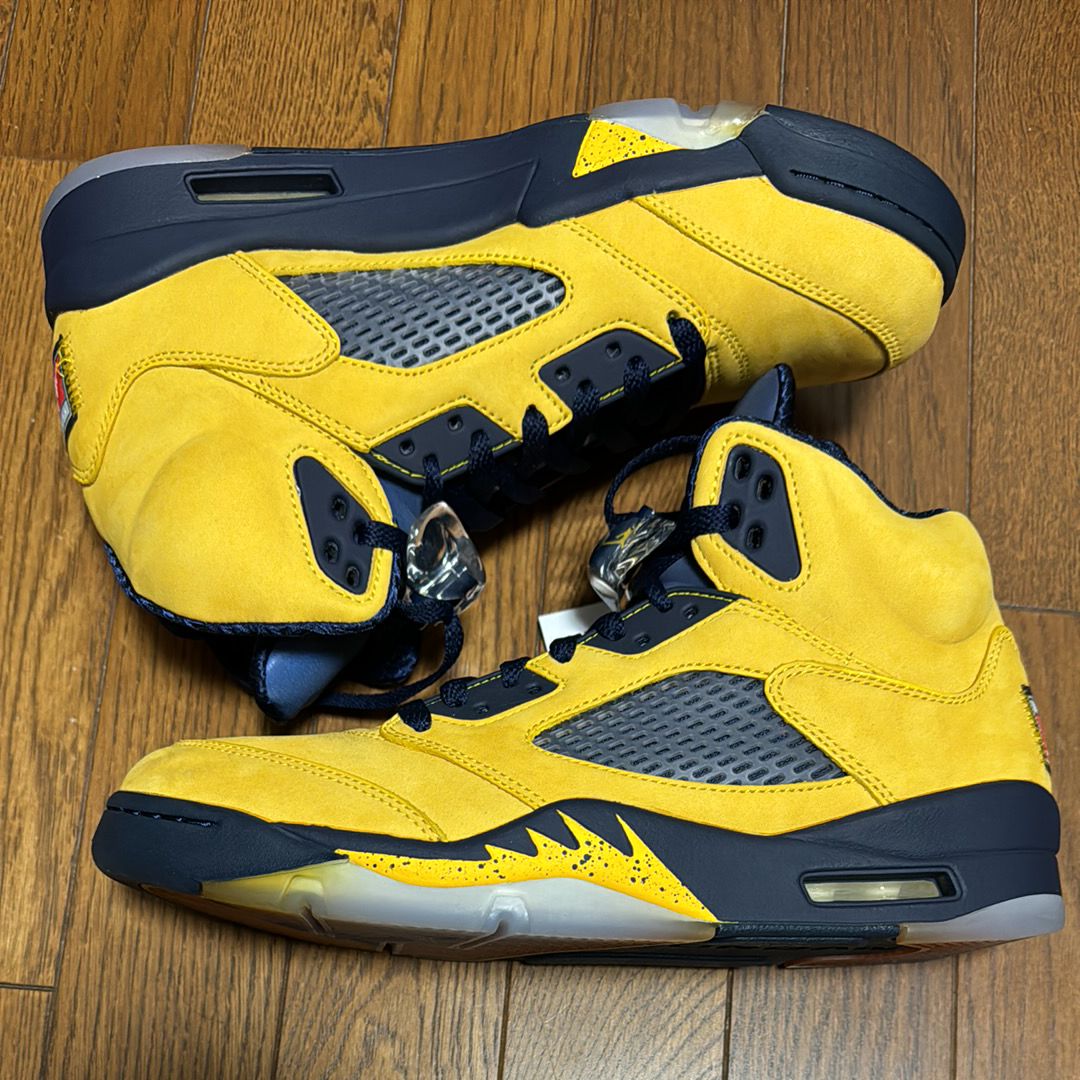 NIKE AIR JORDAN 5 "MICHIGAN"