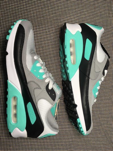 NIKE AIR MAX 90 "HYPER TURQUOISE/PARTICLE GREY"
