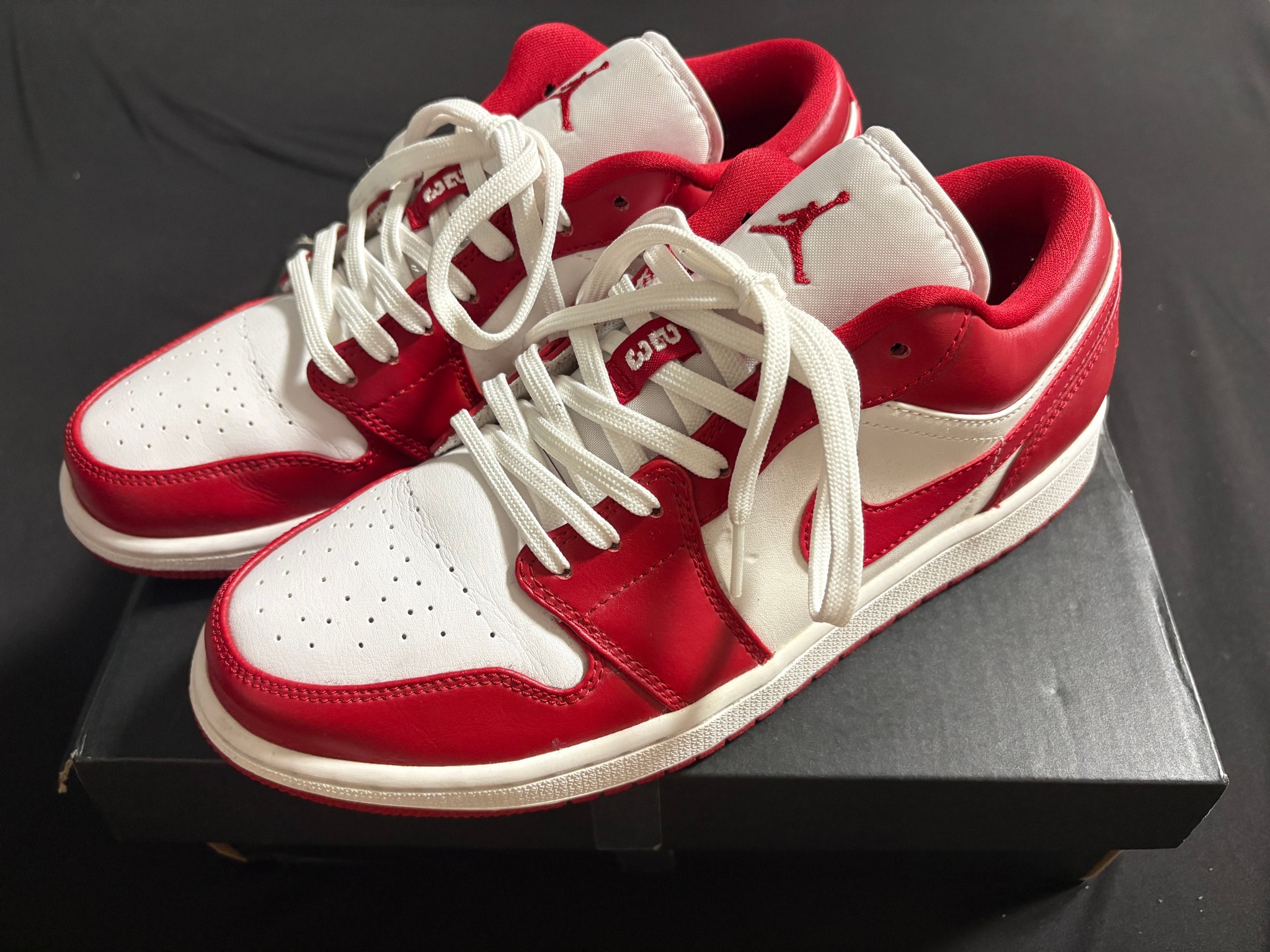 Nike Air Jordan 1 Low "Gym Red/White"