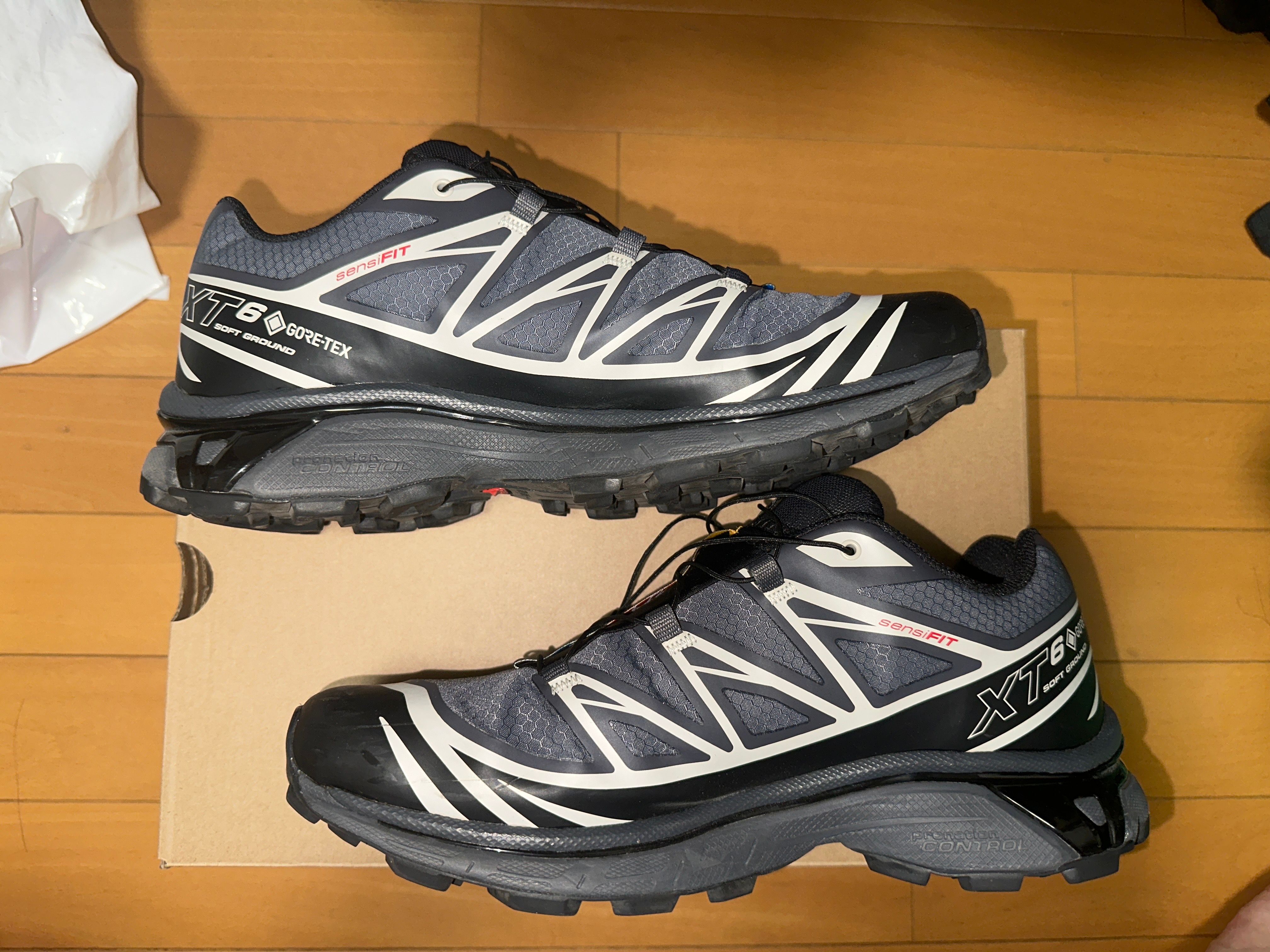 Salomon XT-6 GORE-TEX "Black/Ebony/Lunar Rock"