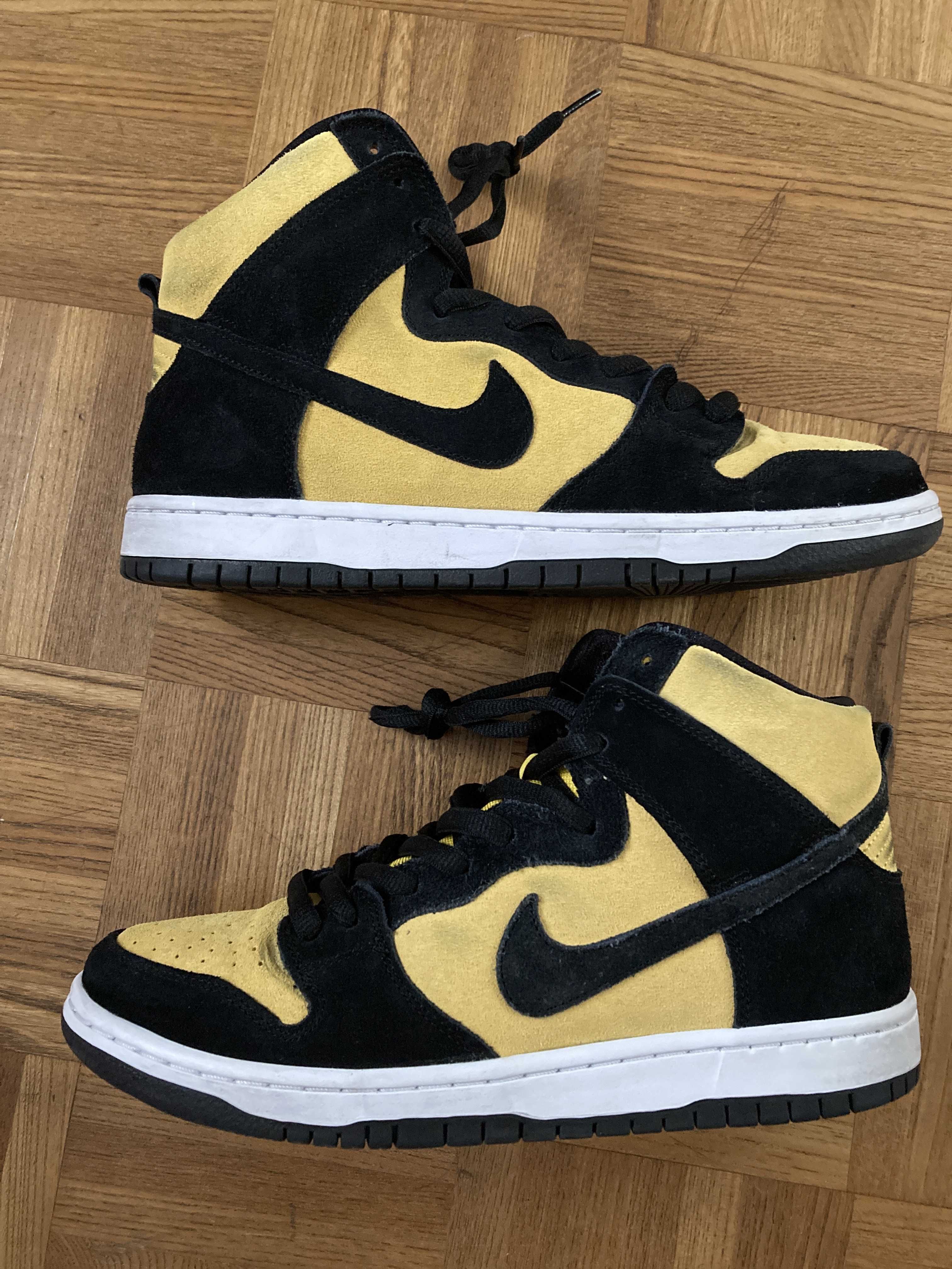 NIKE SB DUNK HIGH "MAIZE AND BLACK"