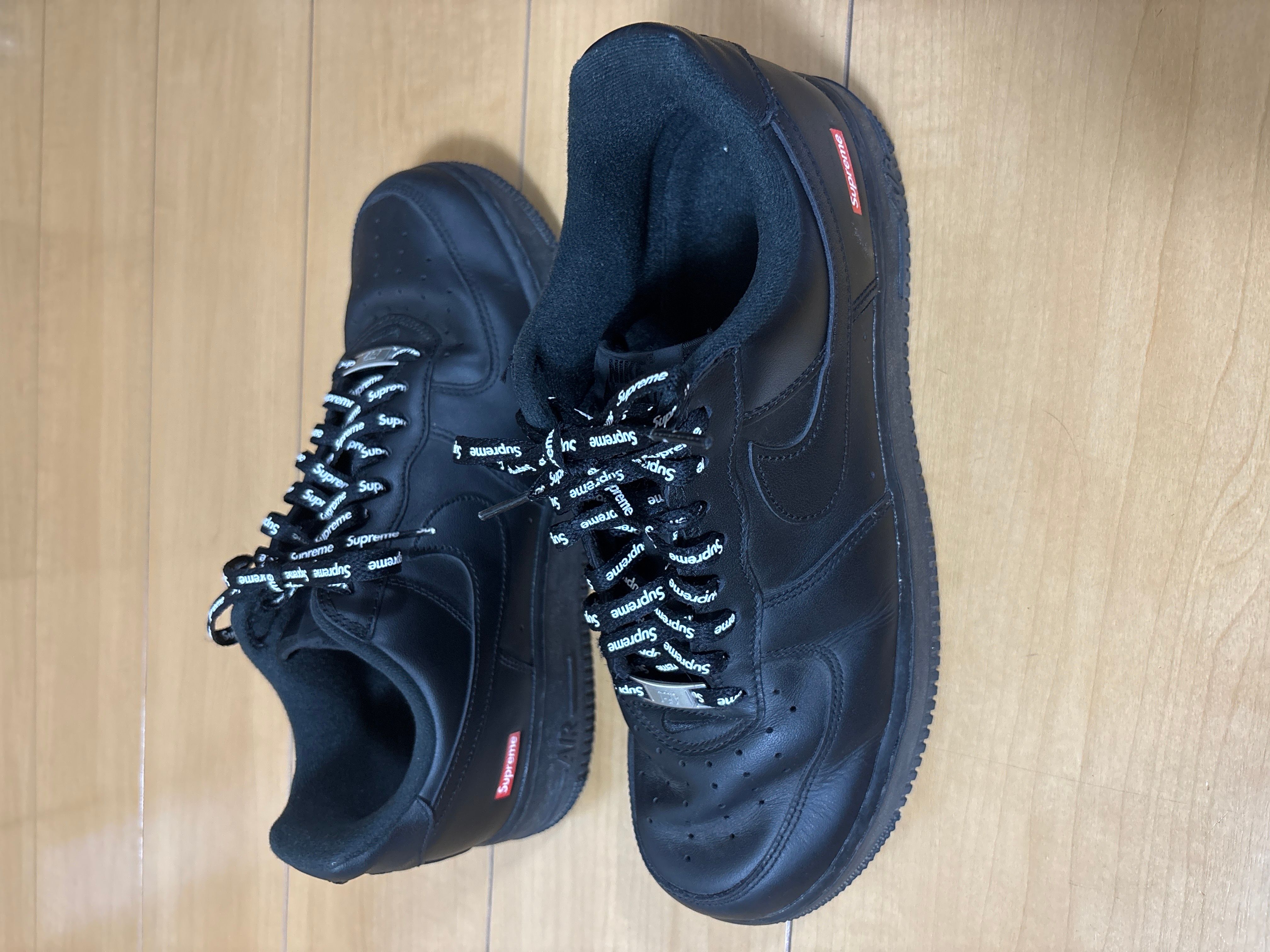 Supreme × Nike Air Force 1 Low "Black"