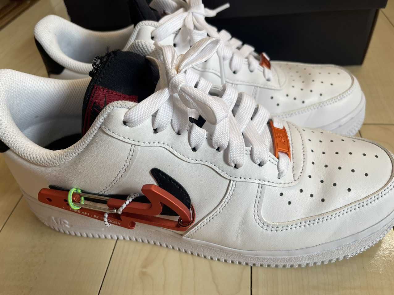 Nike Air Force 1 Low Premium Karabiner Swoosh "White"