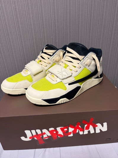 Travis Scott × Nike Jordan Jumpman Jack TR CJ1 T-Rexx "Bright Cactus"