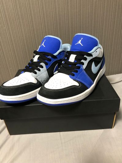 Nike Air Jordan 1 Low "White/Black/Blue"