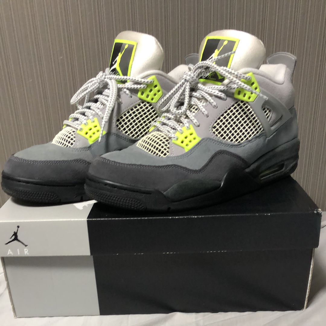 NIKE AIR JORDAN 4 RETRO LE "NEON"