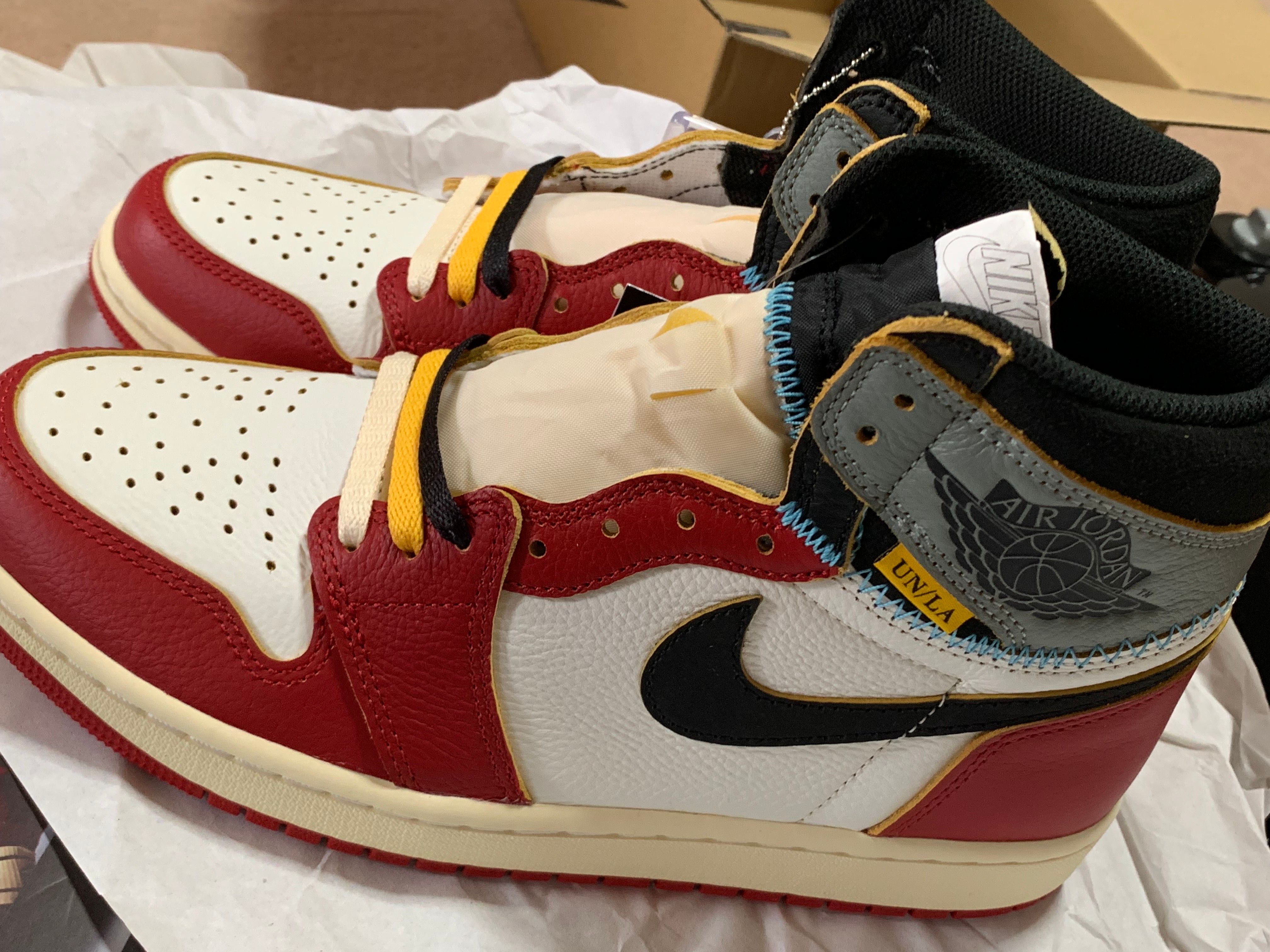 UNION × Nike Air Jordan 1 Retro High OG "Chicago/Shadow"