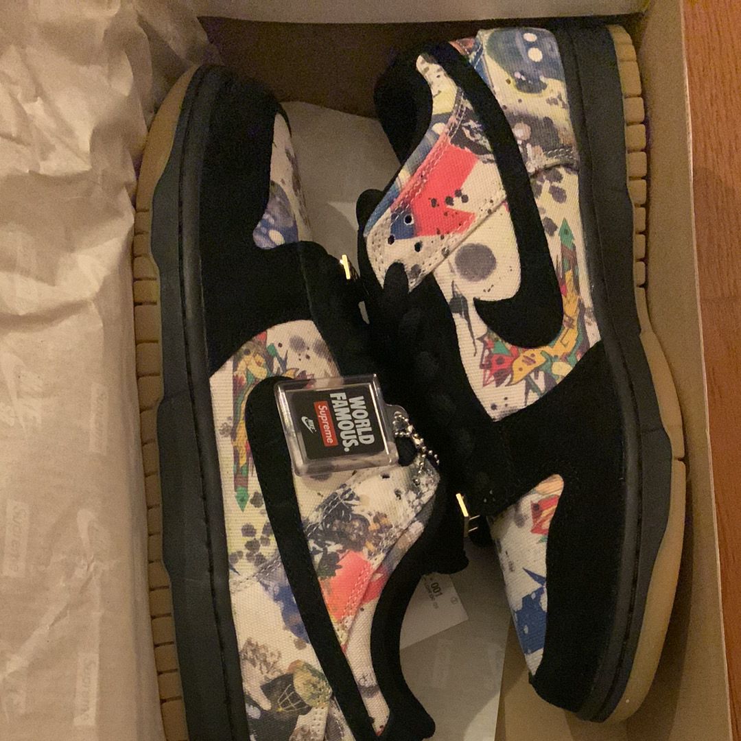 Supreme × Nike SB Dunk Low "Rammellzee"