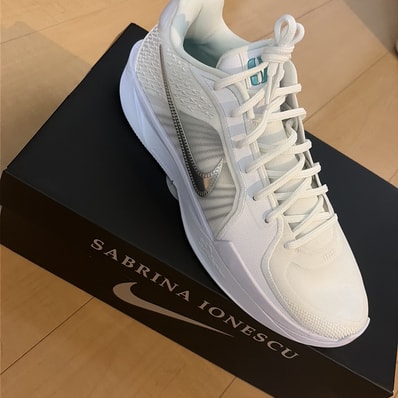 Nike Women's Sabrina 2 "White/Summit White/Glacier Blue/Metallic Silver" (FQ2174-101/FZ1517-101)