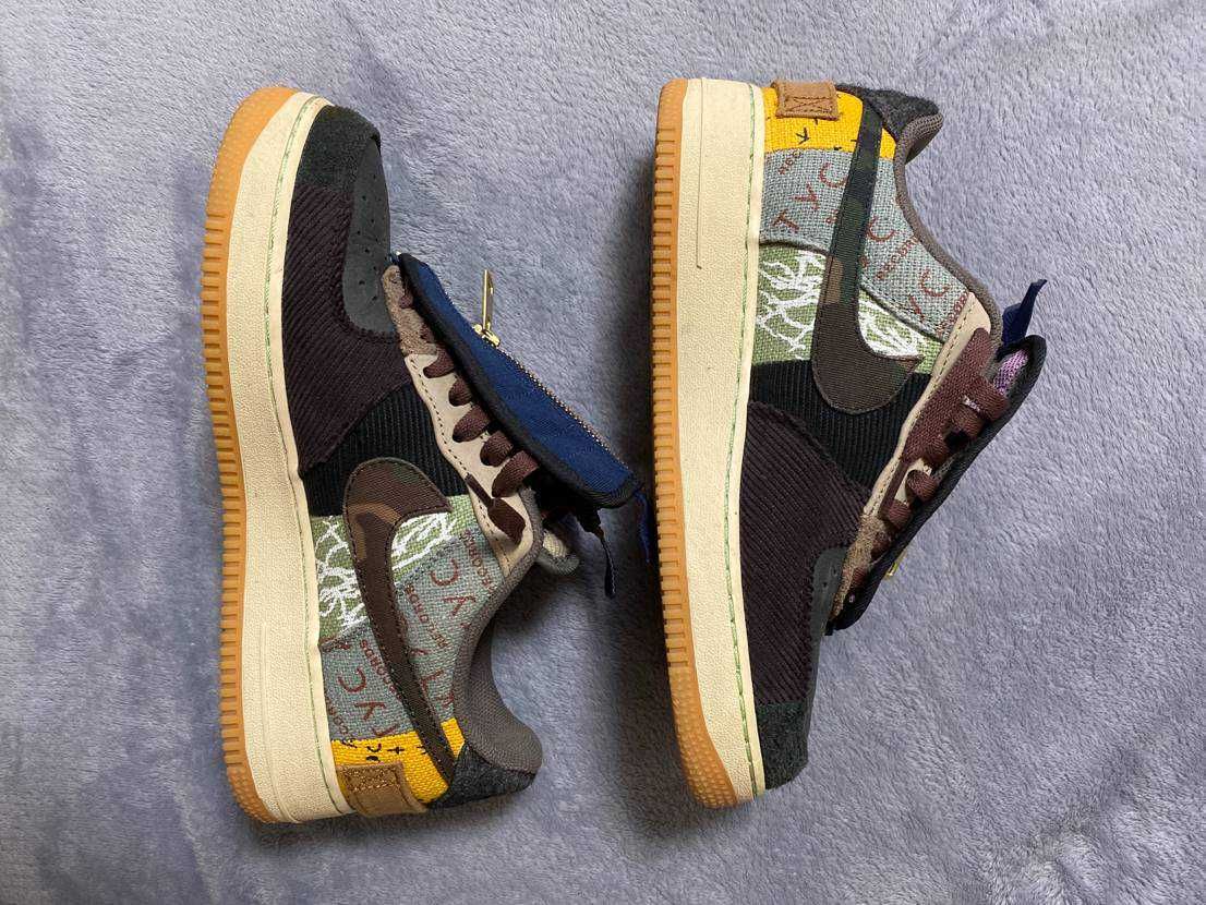Travis Scott × Nike Air Force 1 Low Cactus Jack "Multi Color"