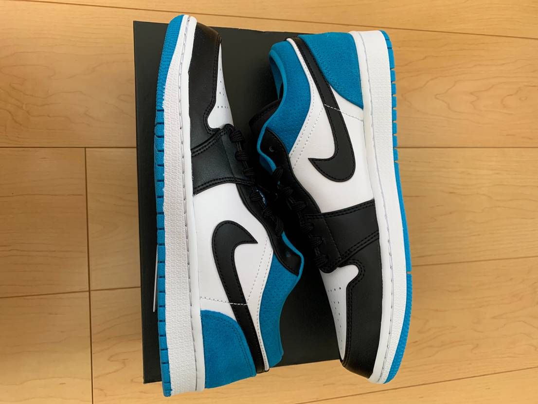 Nike Air Jordan 1 Low SE "Black/Laser Blue/White"