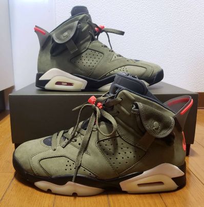 Travis Scott × Nike Air Jordan 6 Retro "Medium Olive"