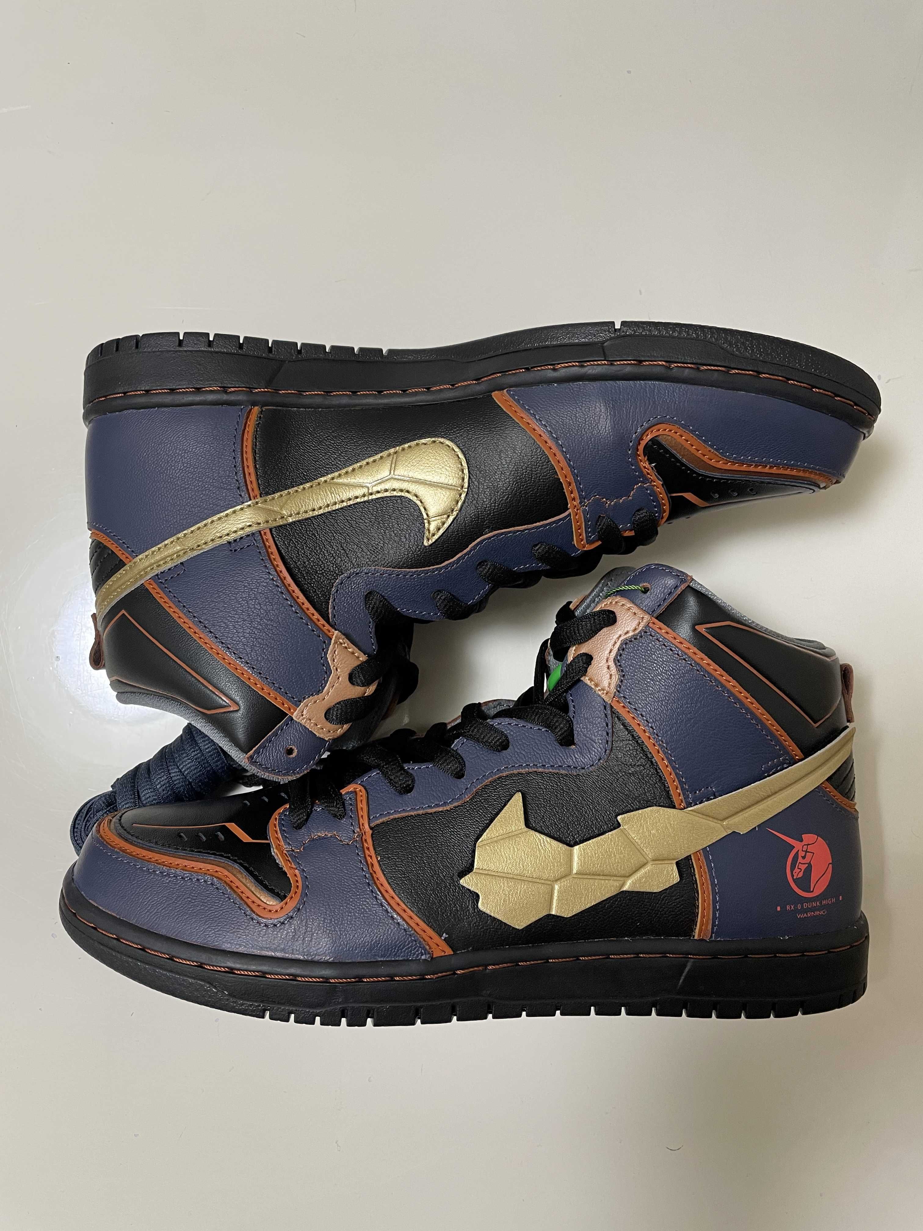 Gundam Unicorn × Nike SB Dunk High PRO QS "Banshee"