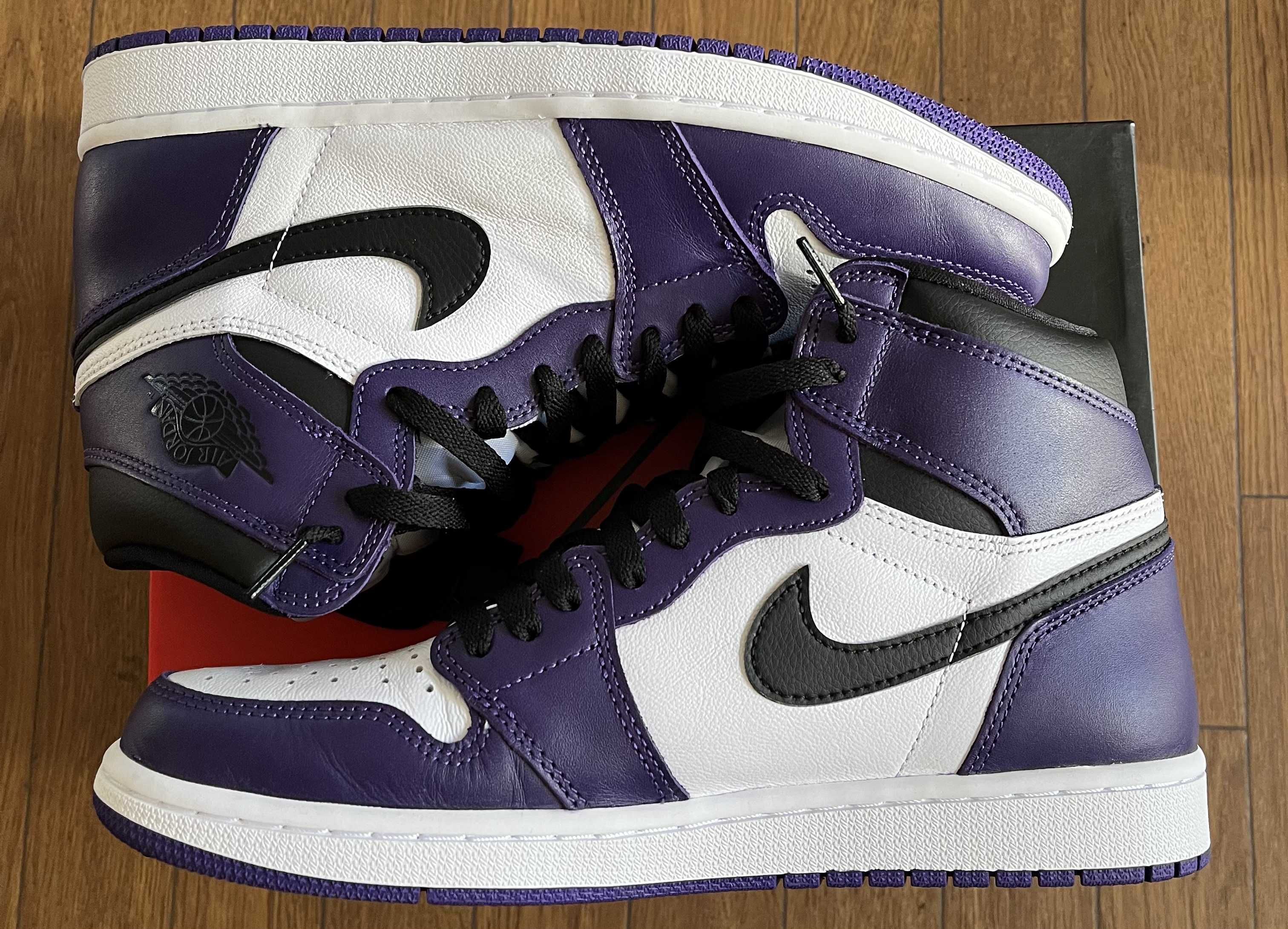 Nike Air Jordan 1 Retro High OG "Court Purple White/Black" (2020)   