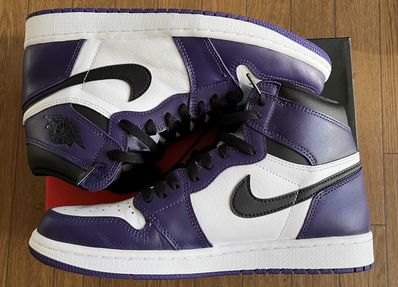 Nike Air Jordan 1 Retro High OG "Court Purple White/Black" (2020)