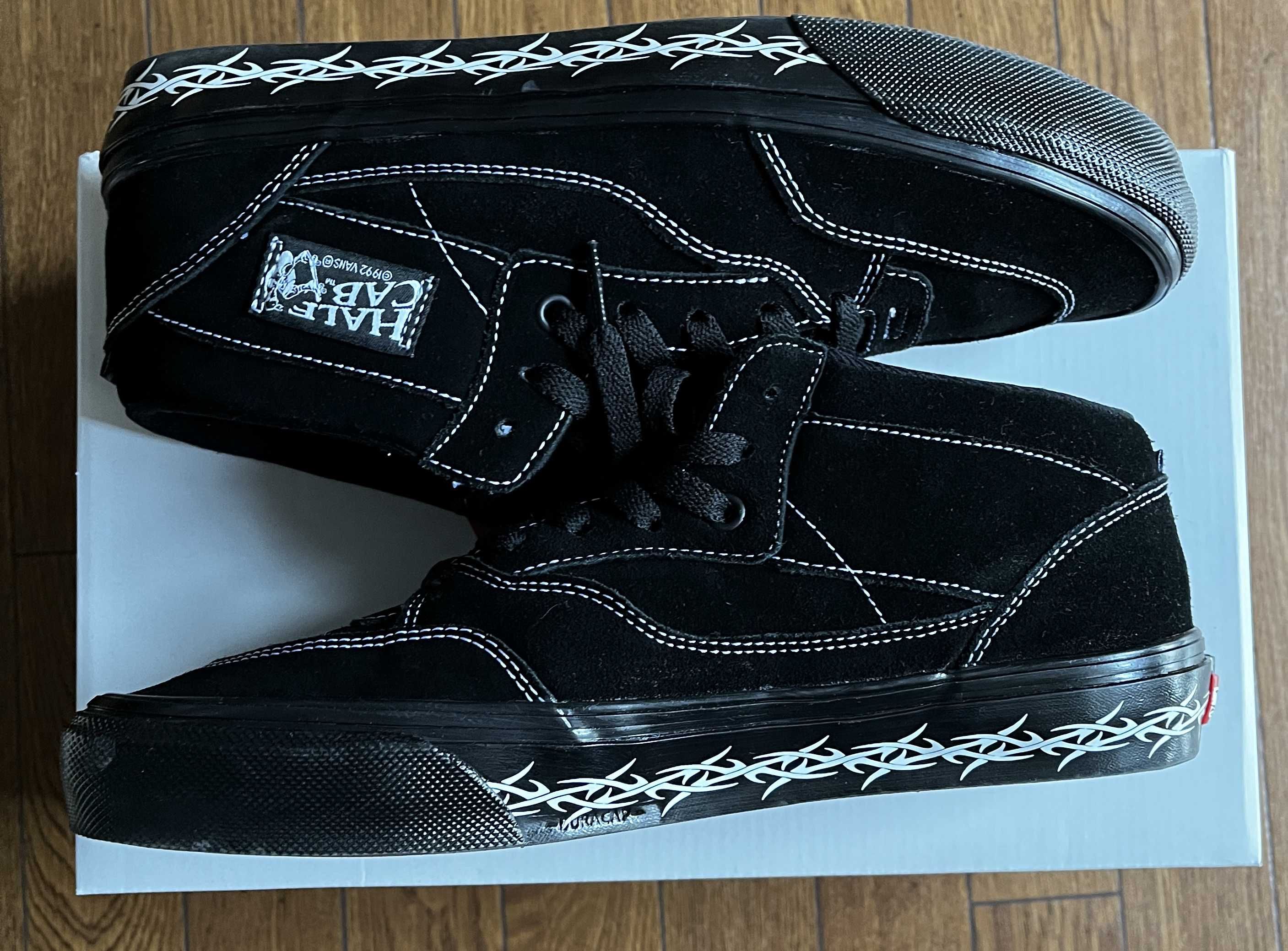 Supreme × Vans Half Cab "Black"