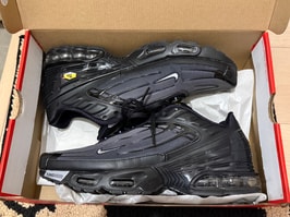 ナイキ エアマックス プラス3 "ブラック/ウルフグレー"