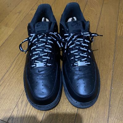 Supreme × Nike Air Force 1 Low "Black"