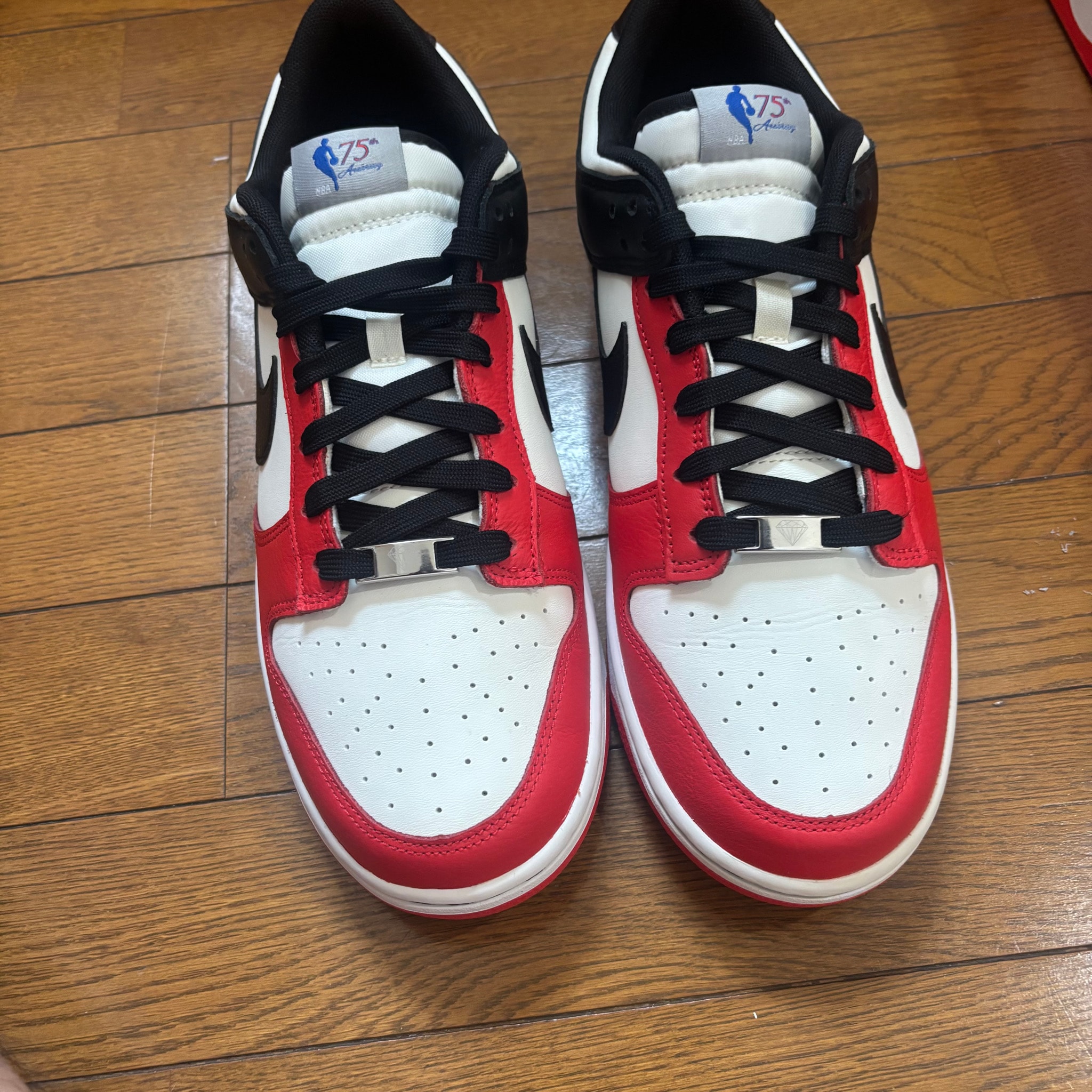 NBA × Nike Dunk Low EMB 75th Anniversary "Chicago Bulls"